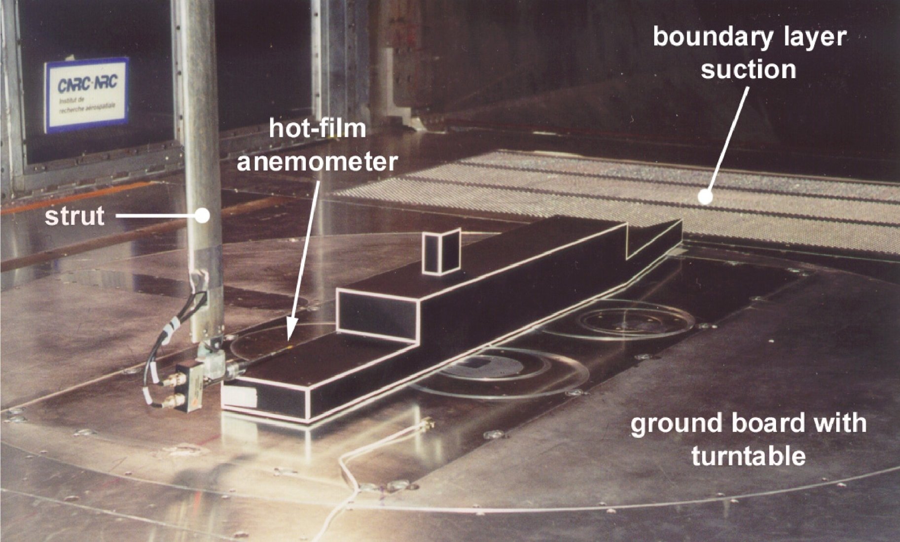 Figure 2 - Experimental model of SFS2. frigate-helipad-unstructured