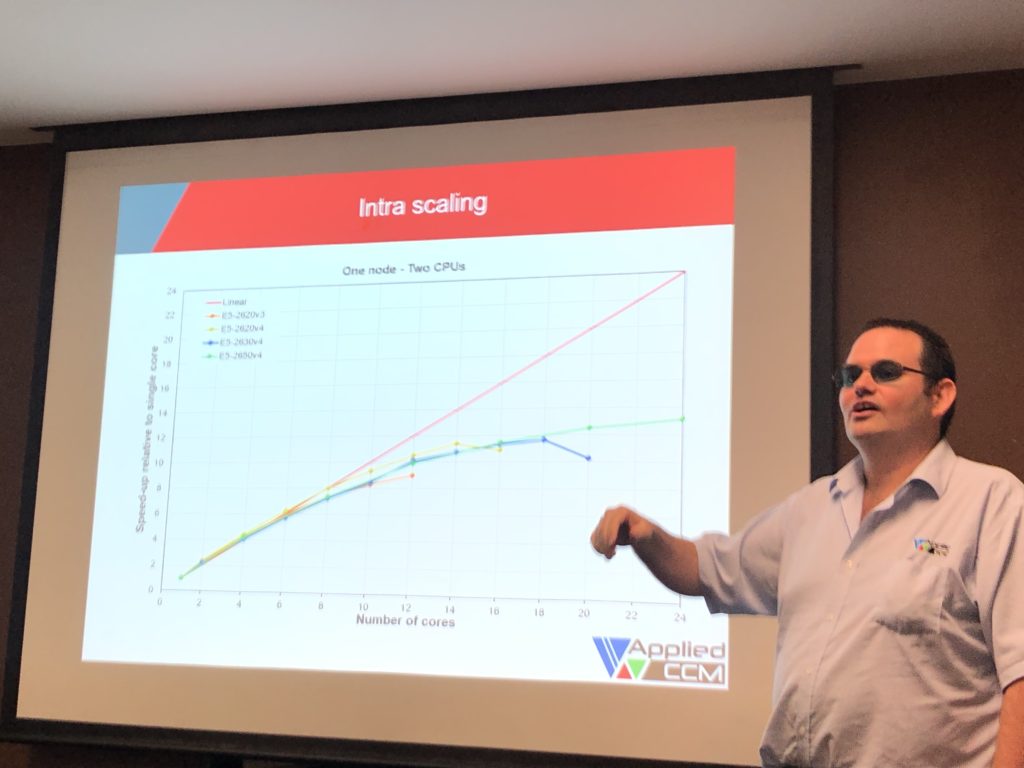 Darrin Stephens talking about cost of onwership of bare-metal HPC cluster